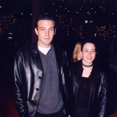 A vintage picture of Cheyenne Rothman and Ben Affleck.